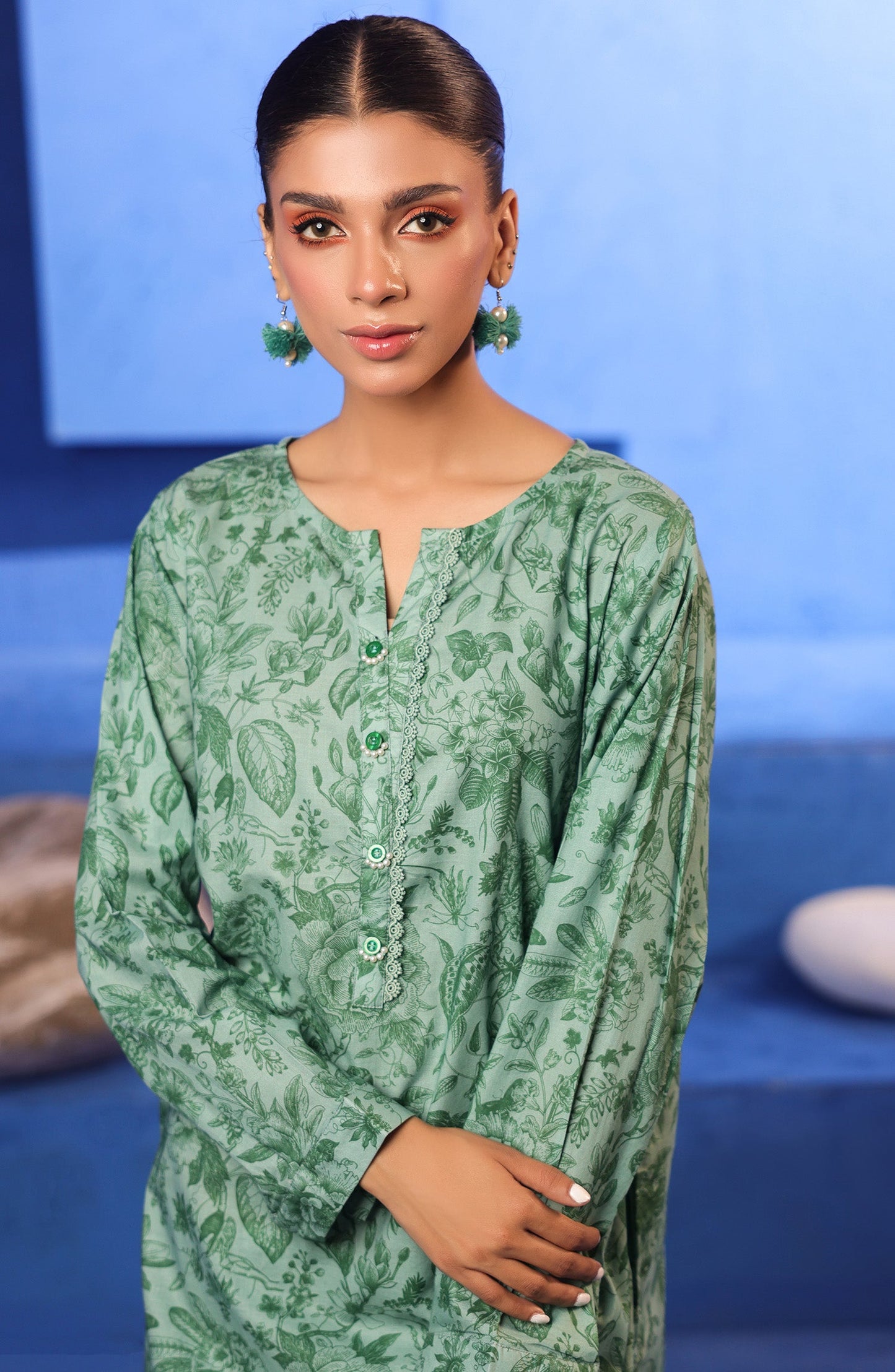 Orient - Stitched 2 Piece Printed Lawn Shirt and Lawn Pant