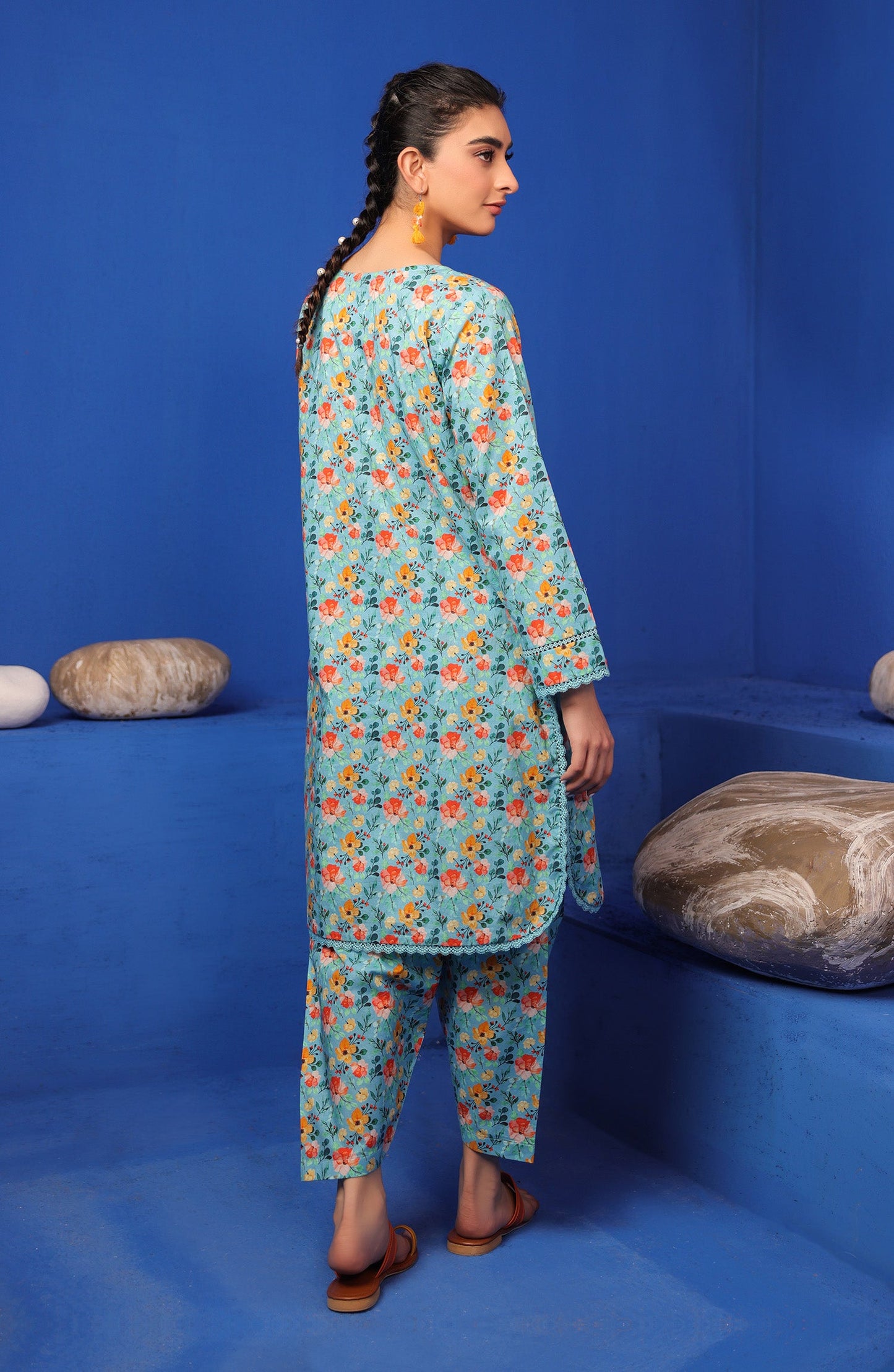 Orient - Stitched 2 Piece Printed Lawn Shirt and Lawn Pant