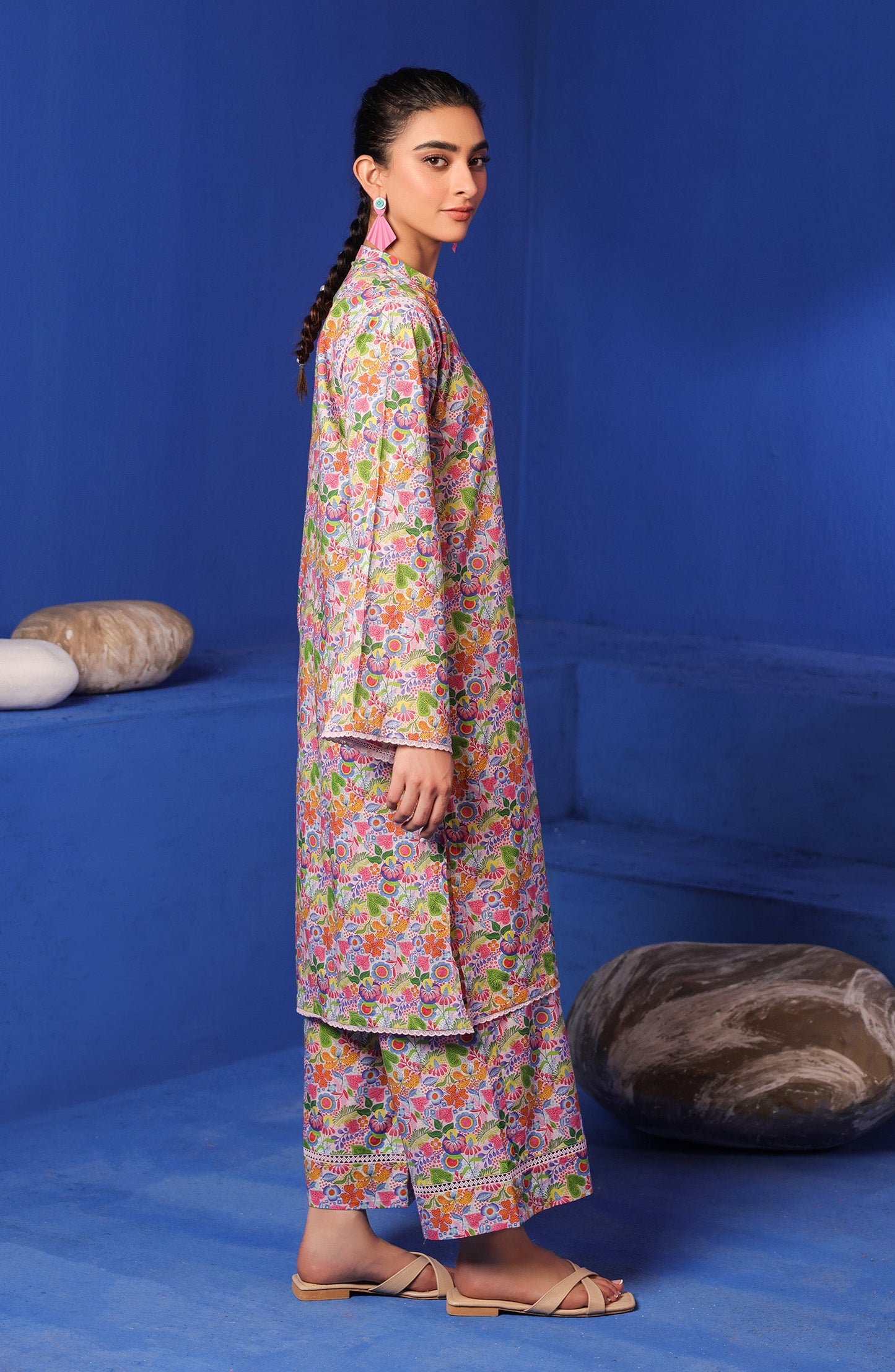 Orient - Stitched 2 Piece Printed Lawn Shirt and Lawn Pant