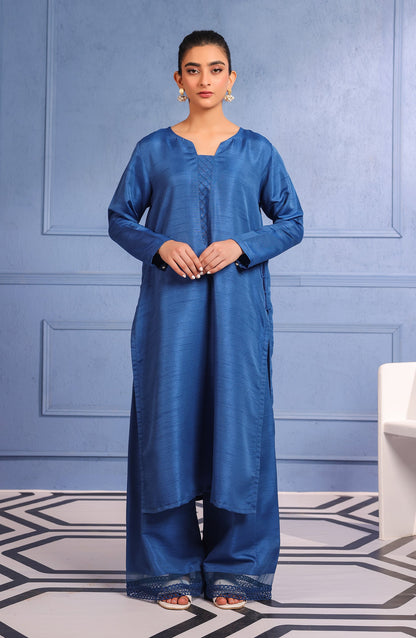 Orient - Stitched 2 Piece Plain Raw Silk Shirt and Raw Silk Pant