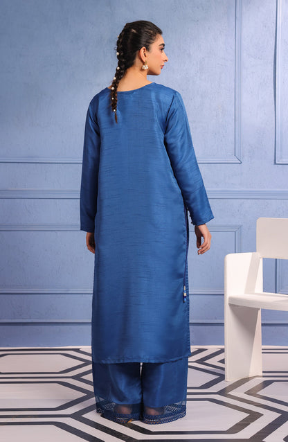 Orient - Stitched 2 Piece Plain Raw Silk Shirt and Raw Silk Pant