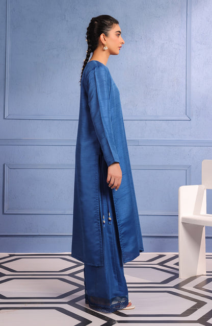 Orient - Stitched 2 Piece Plain Raw Silk Shirt and Raw Silk Pant