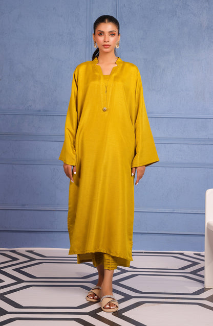 Orient - Stitched 2 Piece Plain Raw Silk Shirt and Raw Silk Pant