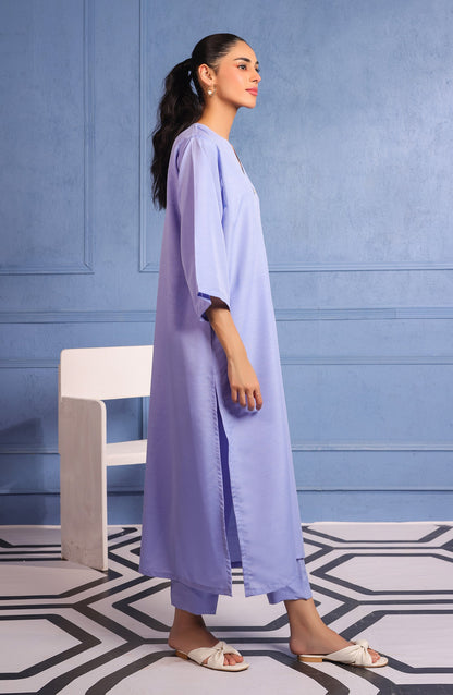 Orient - Stitched 2 Piece Plain Raw Silk Shirt and Raw Silk Pant