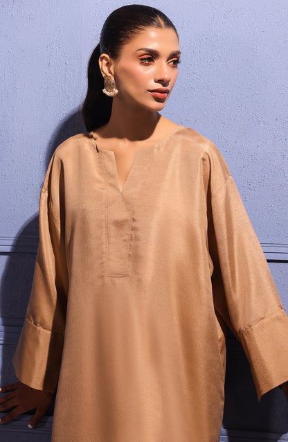 Orient - Stitched 2 Piece Plain Raw Silk Shirt and Raw Silk Pant