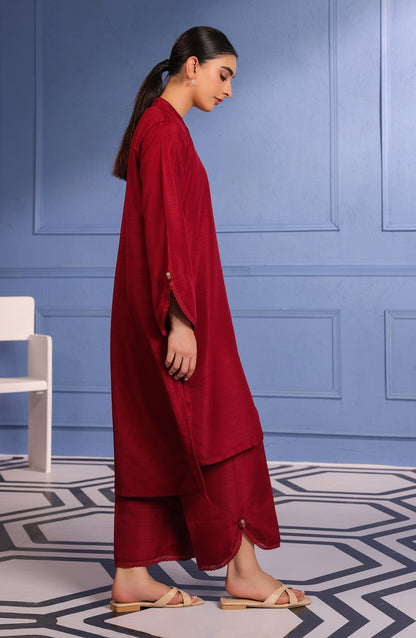 Orient - Stitched 2 Piece Plain Raw Silk Shirt and Raw Silk Pant