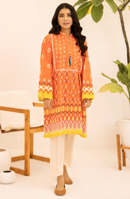 Orient - Unstitched 1 Piece Printed lawn Shirt
