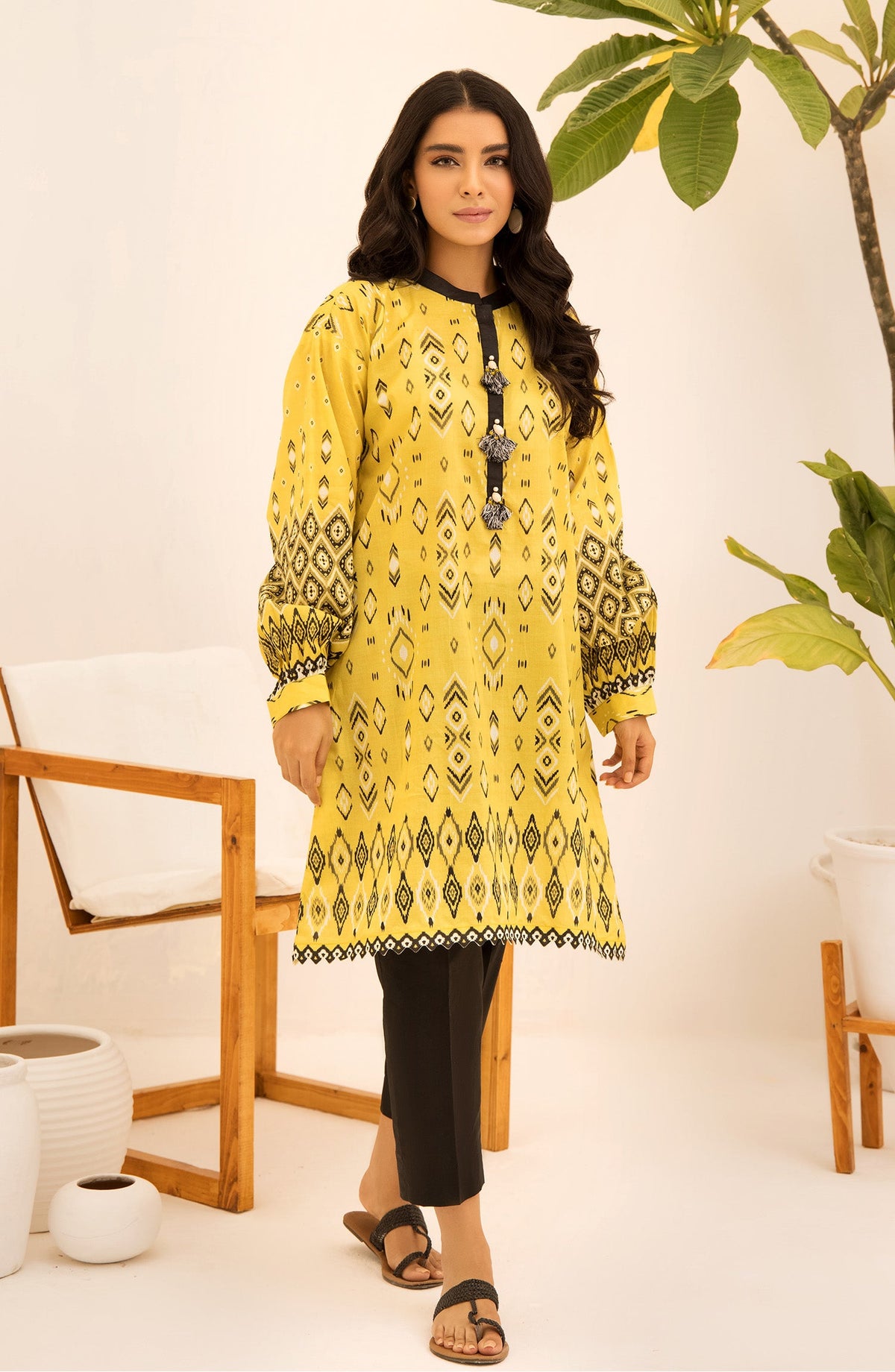 Orient - Unstitched 1 Piece Printed Lawn Shirt