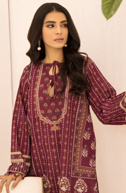 Orient - Unstitched 1 Piece Printed Khaddar Winter Shirt