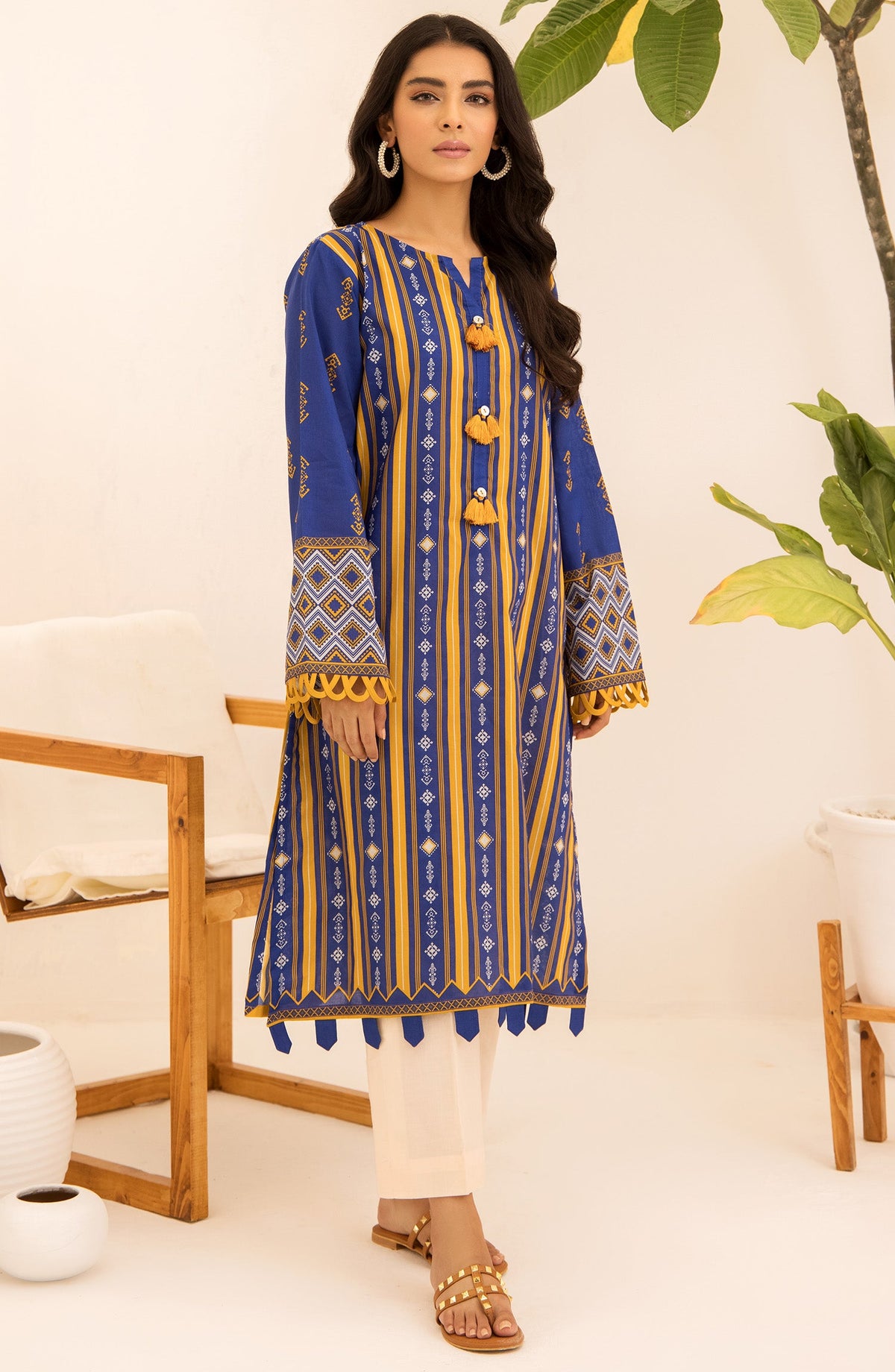 Orient - Unstitched 1 Piece Printed Heavy Lawn Shirt