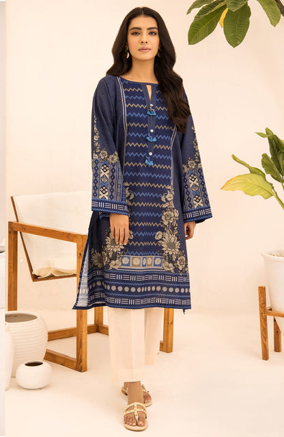 Orient - Unstitched 1 Piece Printed Khaddar Winter Shirt