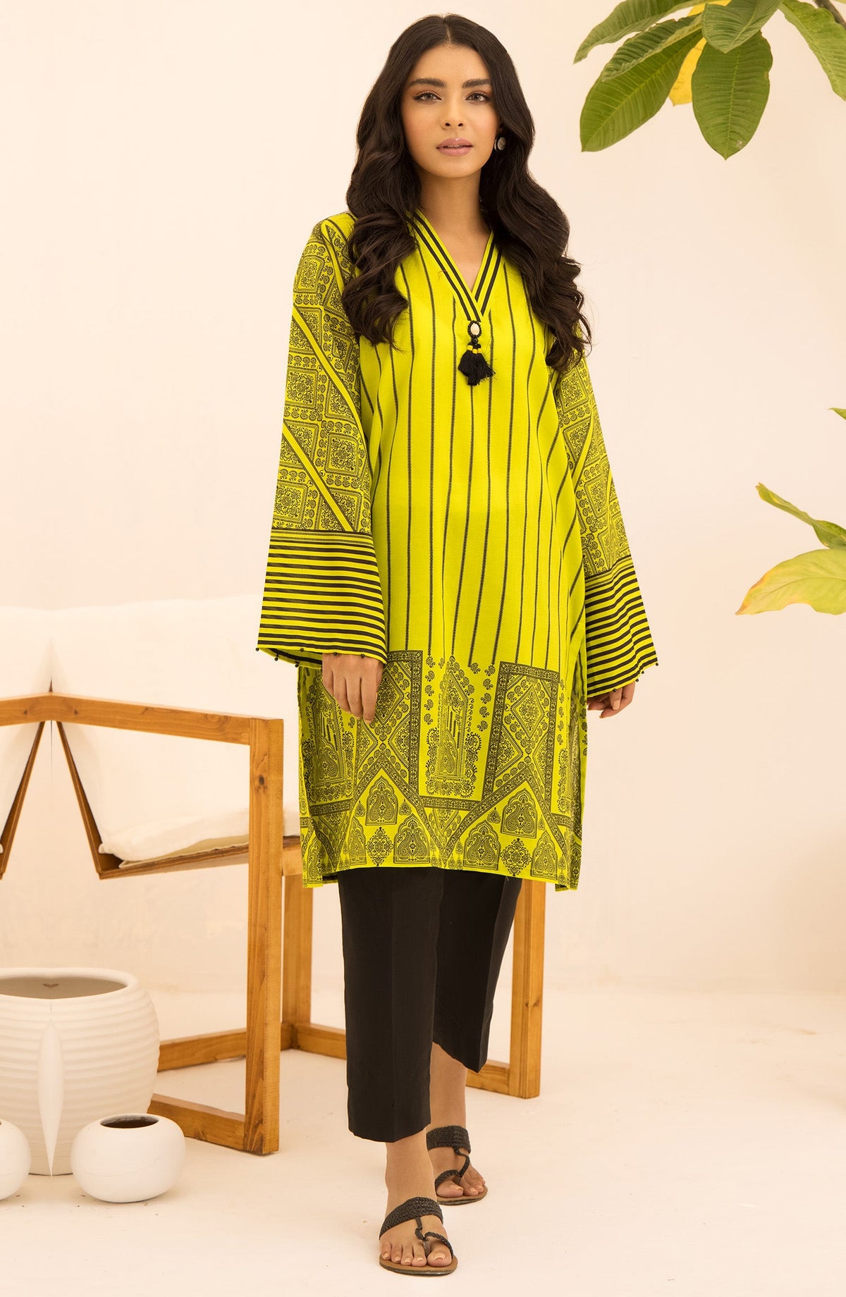 Orient - Unstitched 1 Piece Printed Lawn Shirt