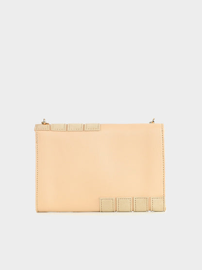 Limelight - Striped Clutch