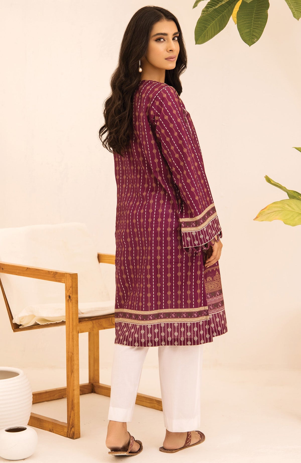 Orient - Unstitched 1 Piece Printed Khaddar Winter Shirt