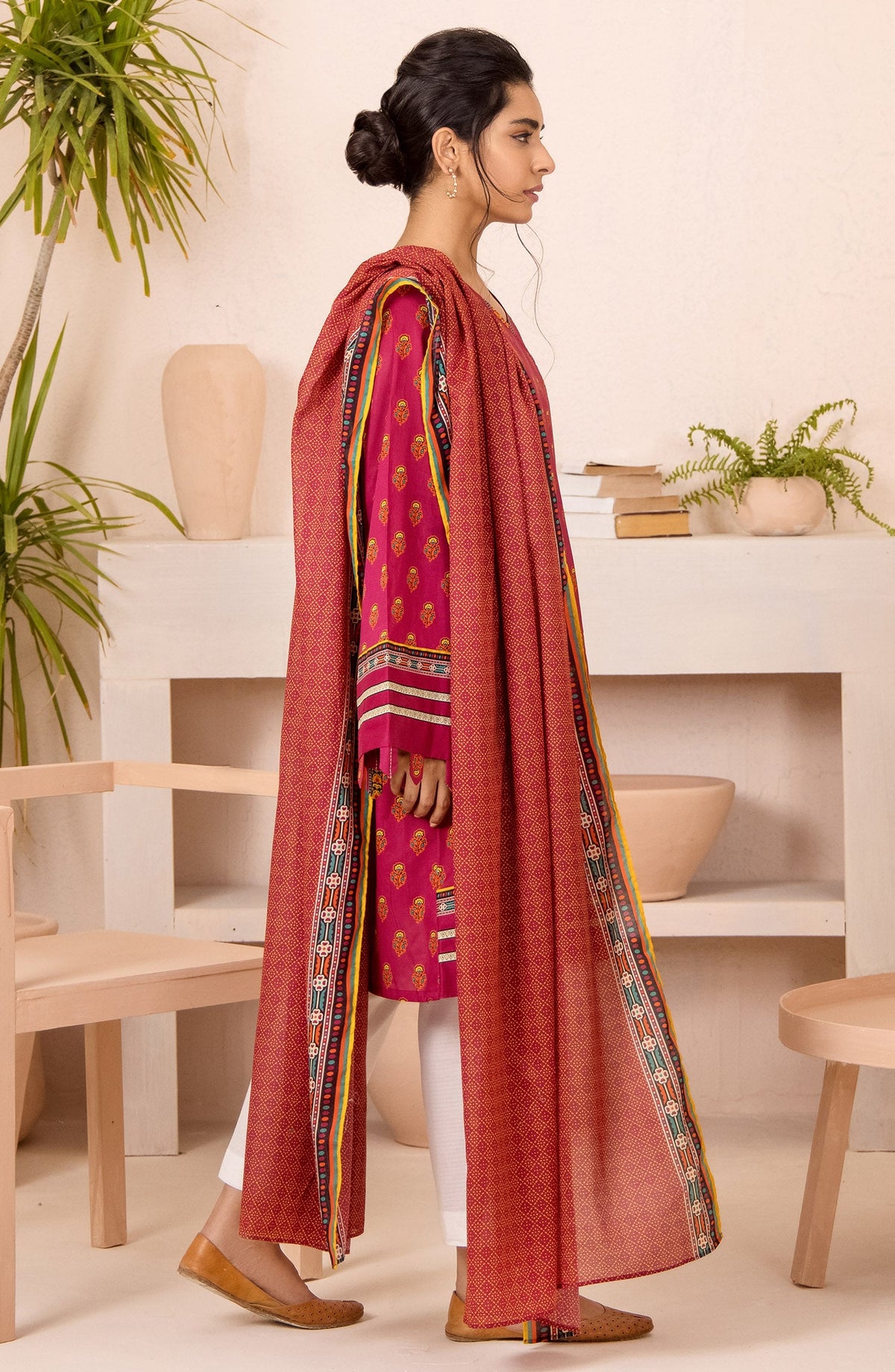 Orient - Unstitched 2 Piece Printed Heavy Lawn Shirt and Lawn Dupatta
