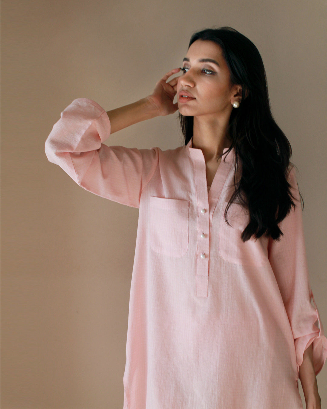 Ayesha Naveed - Cherry Pink Set