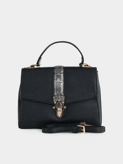 Limelight - Textured Top Handle Bag