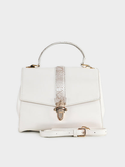 Limelight - Textured Top Handle Bag