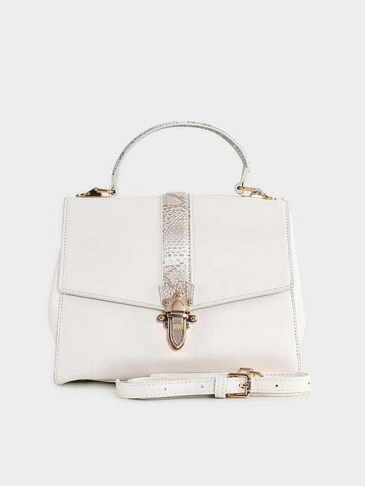 Limelight - Textured Top Handle Bag