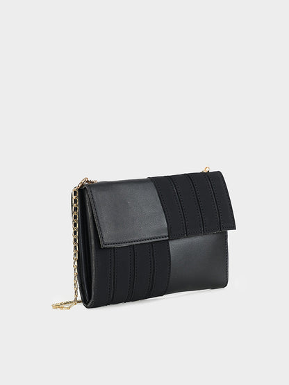 Limelight - Striped Clutch