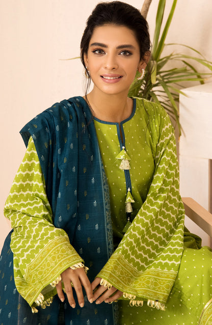 Orient - Unstitched 2 Piece Printed Heavy Lawn Shirt and Dobby Dupatta