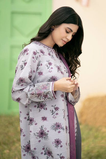 Baroque - DIGITAL PRINTED SLUB KHADDAR UF-485