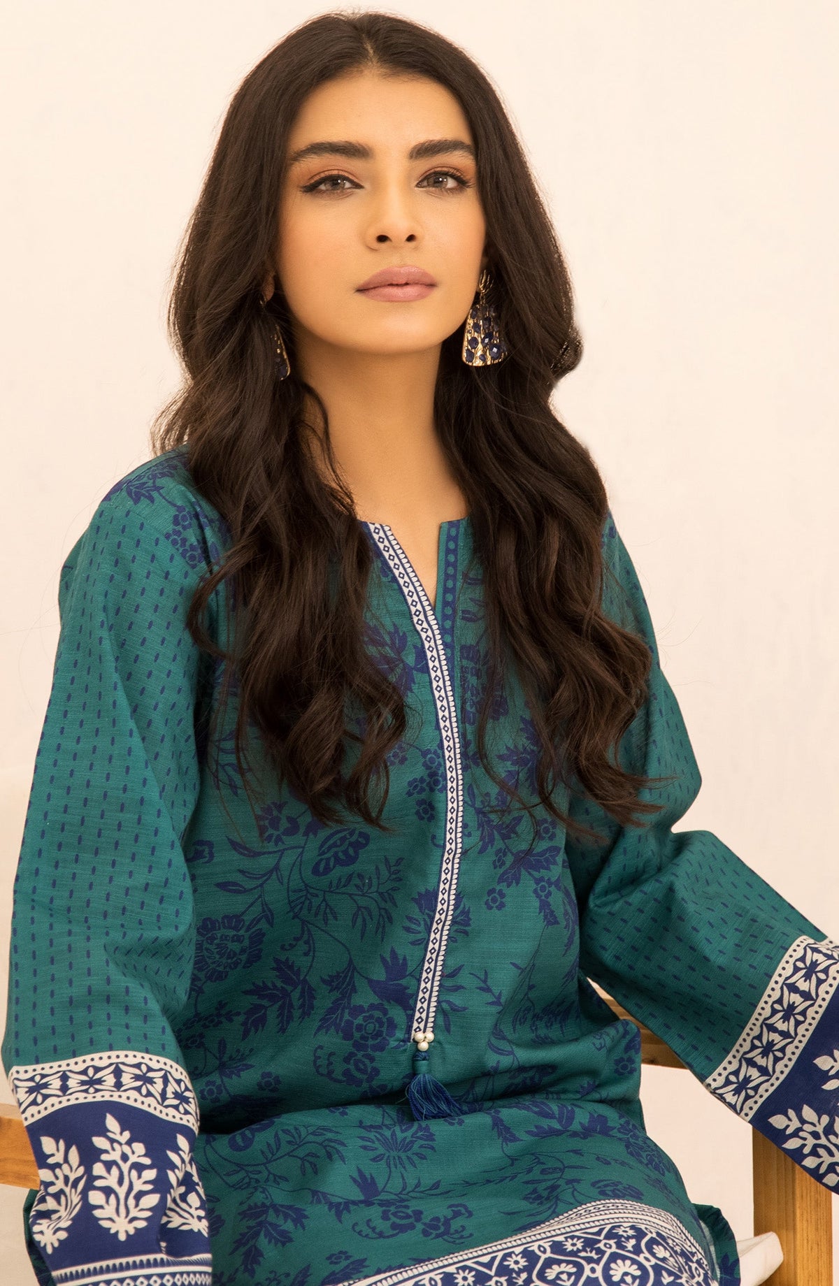 Orient - Unstitched 1 Piece Printed Khaddar Winter Shirt