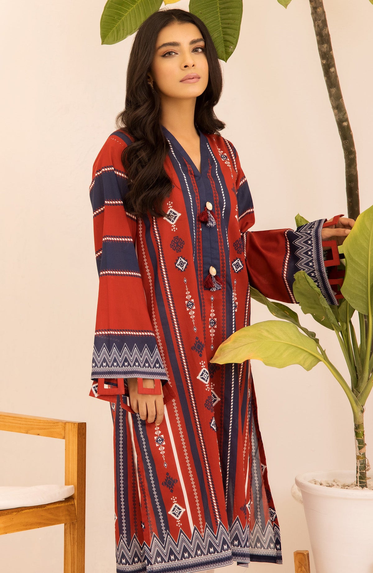 Orient - Unstitched 1 Piece Printed Lawn Shirt