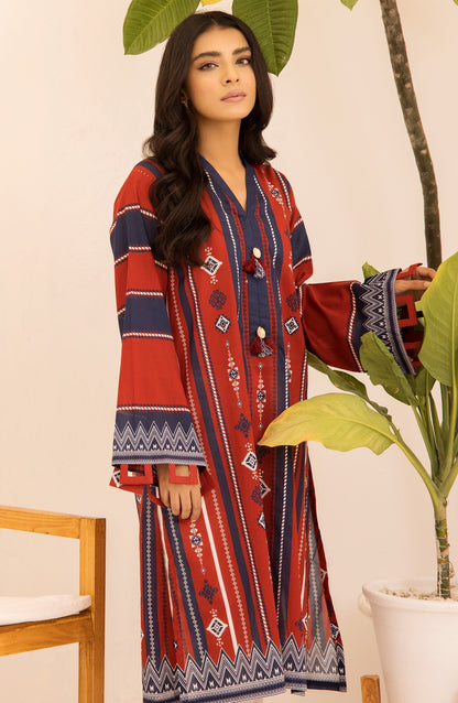 Orient - Unstitched 1 Piece Printed Lawn Shirt