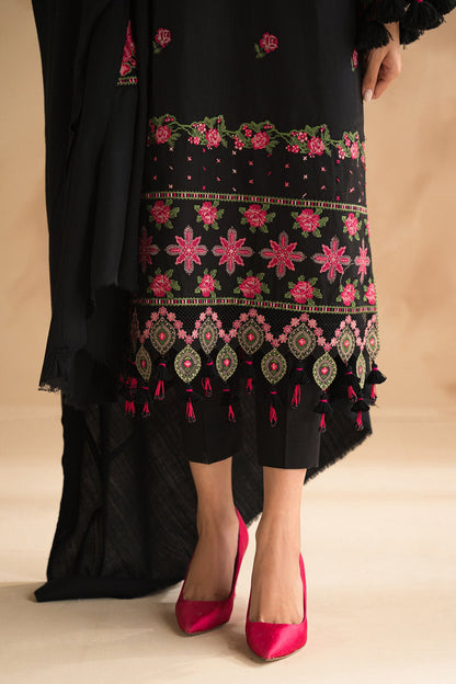 Baroque - EMBROIDERED SLUB KHADDAR UF-471