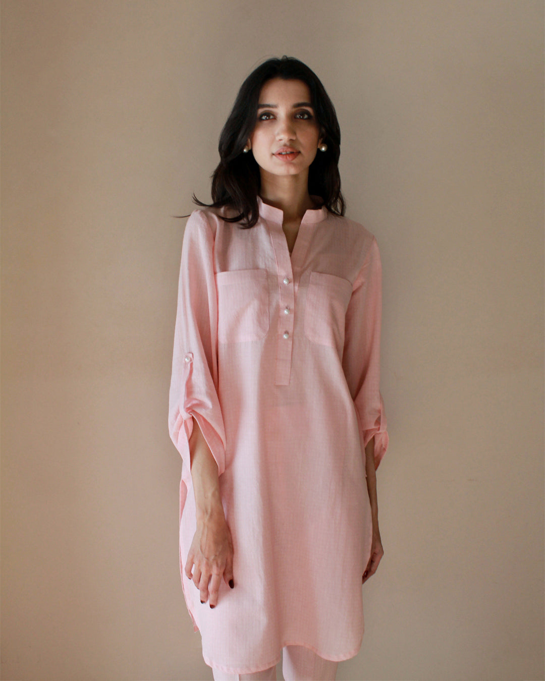 Ayesha Naveed - Cherry Pink Set