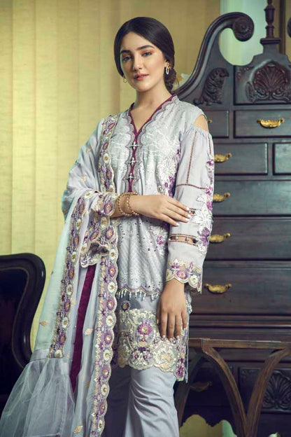 Adan's Libas - CASSIS (SCHIFFLI EMBROIDERED LAWN)