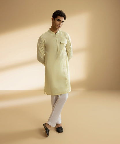 Embroidered Cotton Kurta