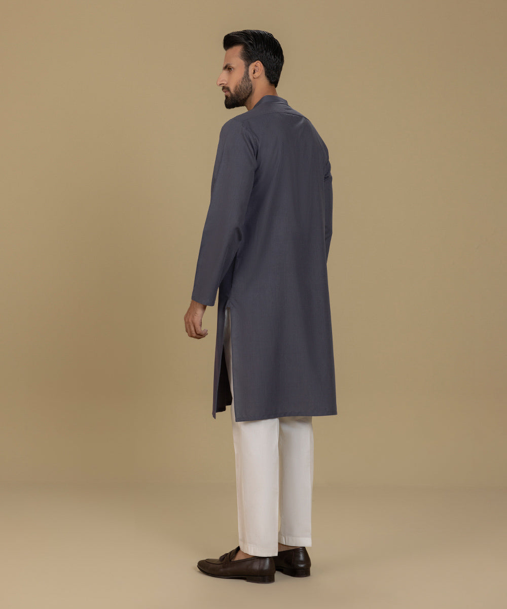 Sapphire - Embroidered Wash & Wear Kurta