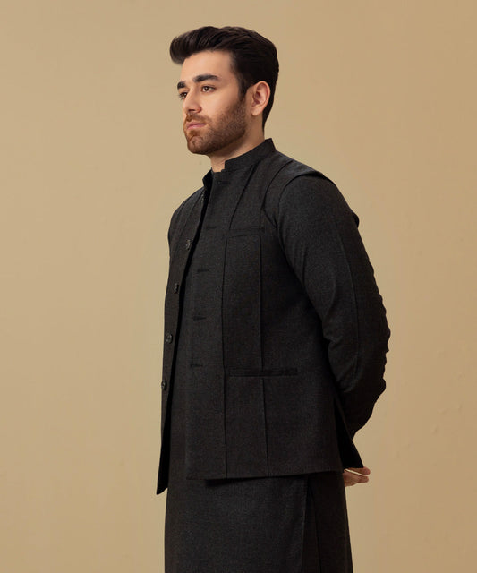 Sapphire - Blended Wool Waistcoat