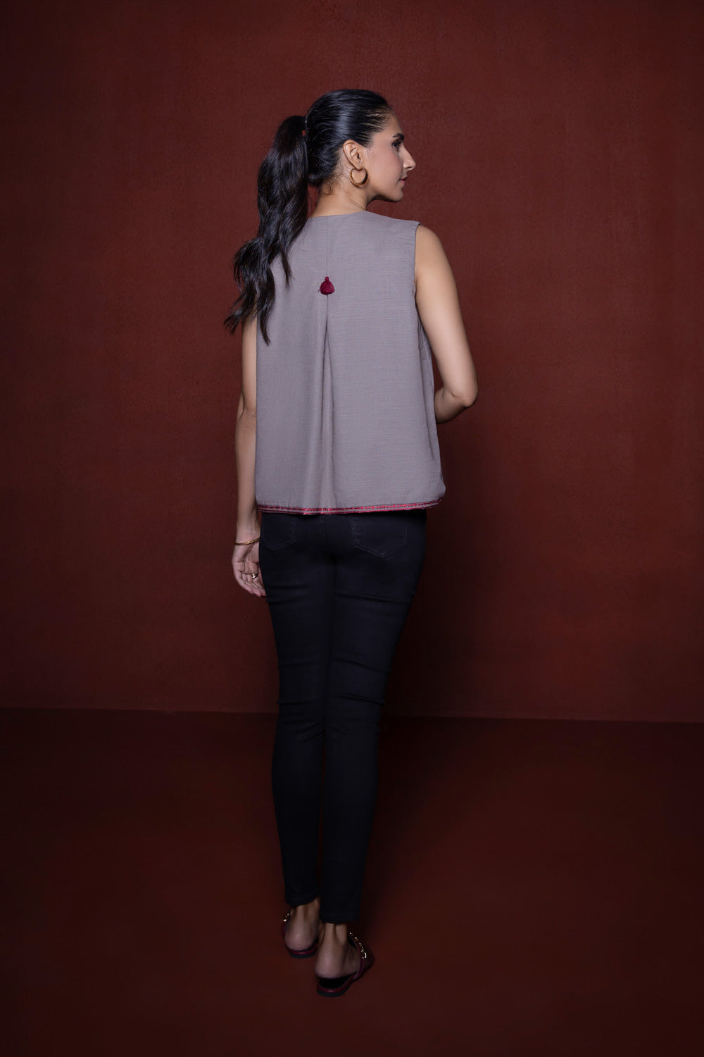 Embroidered Khaddar Jacket