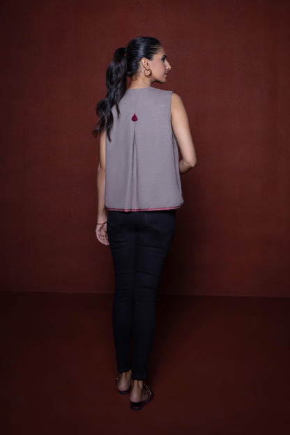 Embroidered Khaddar Jacket