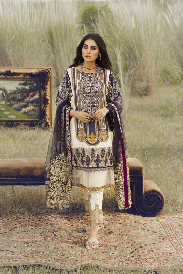 Adan's Libas - Cosmic Light- Silk Karandi Festive Collection