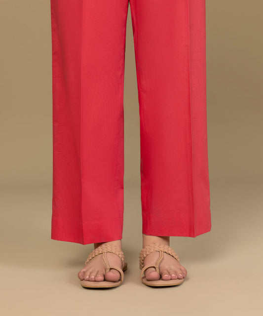 Sapphire - Cambric Straight Pants