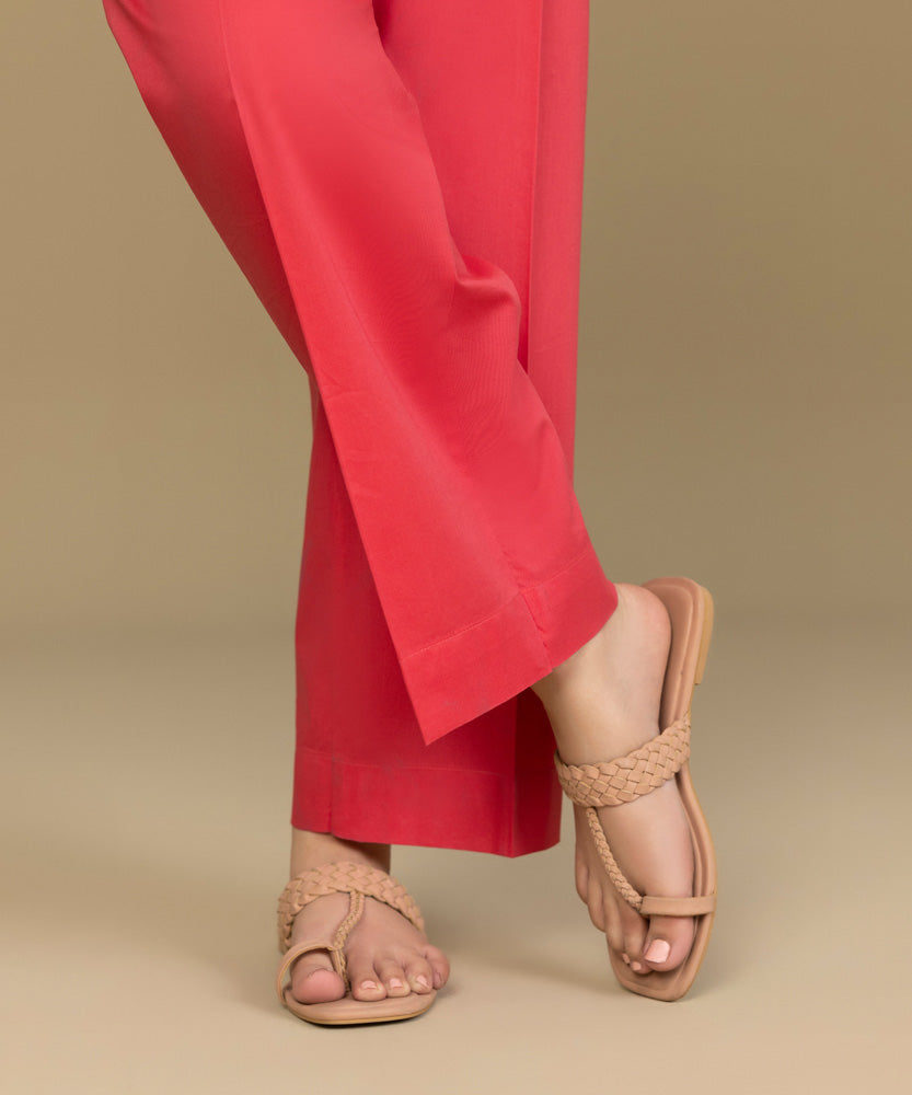 Sapphire - Cambric Straight Pants