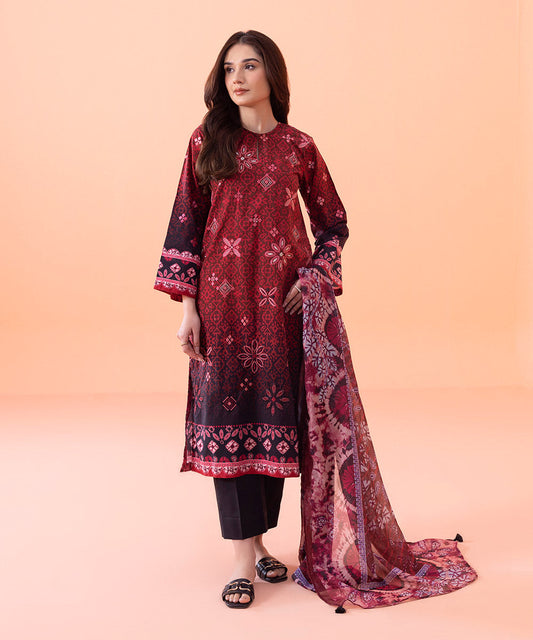 Sapphire - 2 Piece - Embroidered Cambric Suit