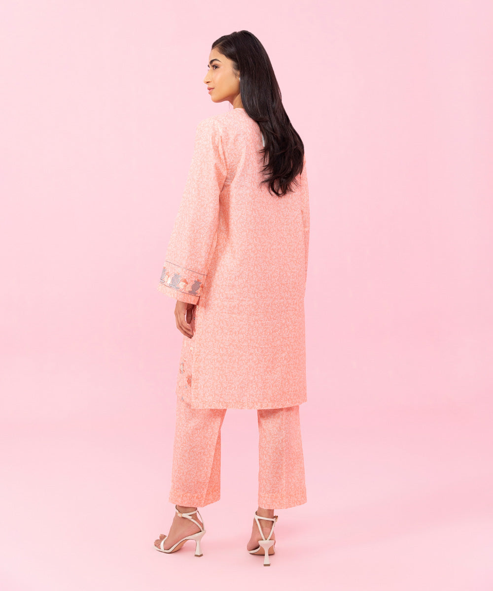 Sapphire - 2 Piece - Embroidered Cambric Suit