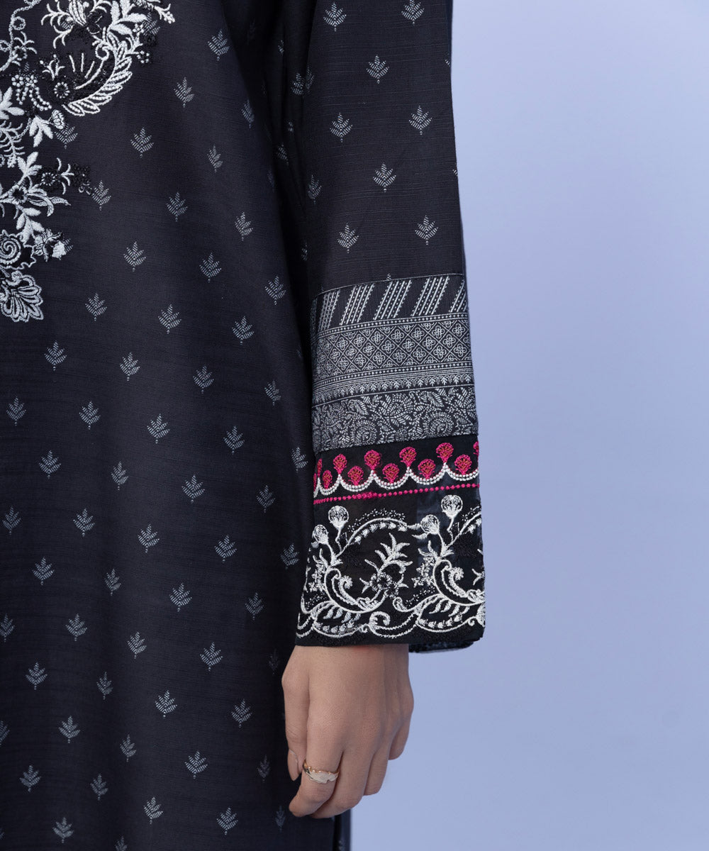 Sapphire - 2 Piece - Embroidered Khaddar Suit