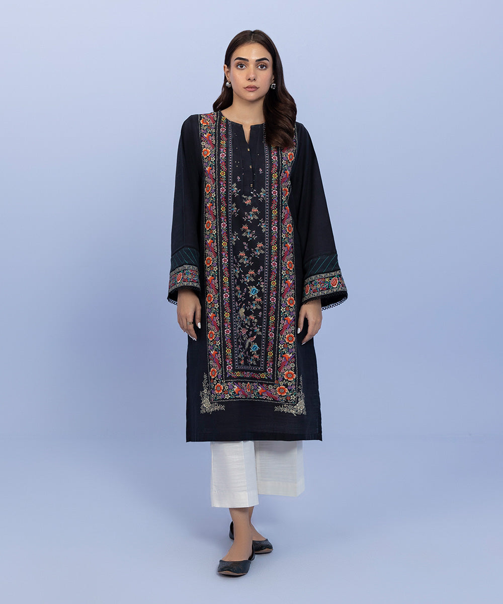 Sapphire - Printed Khaddar Shirt