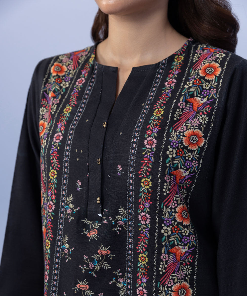 Sapphire - Printed Khaddar Shirt