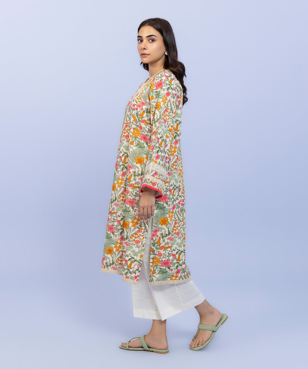 Sapphire - Embroidered Khaddar Shirt