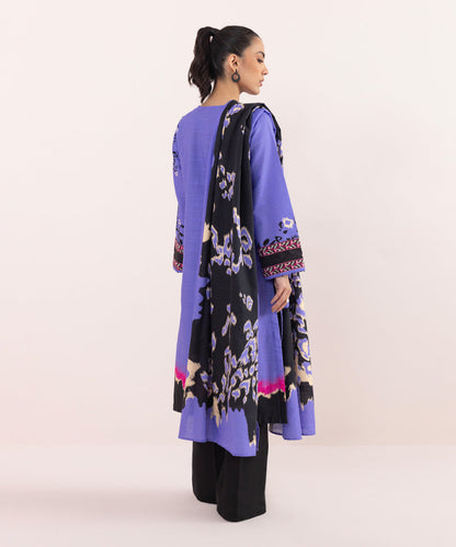 Sapphire - 2 Piece - Embroidered Khaddar Suit