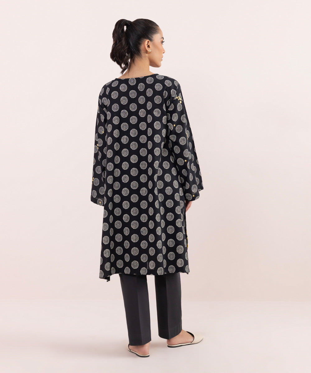 Sapphire - Embroidered Khaddar Shirt