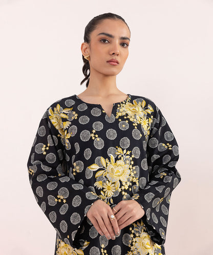 Sapphire - Embroidered Khaddar Shirt