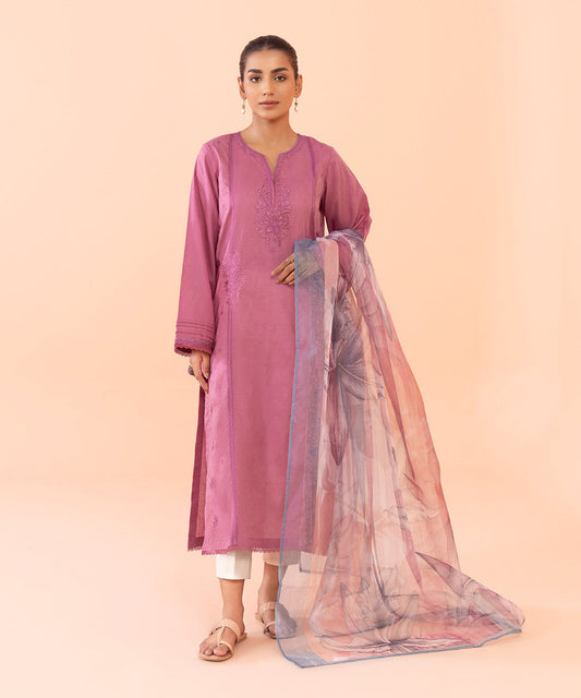 Sapphire - 2 Piece - Embroidered Jacquard Suit